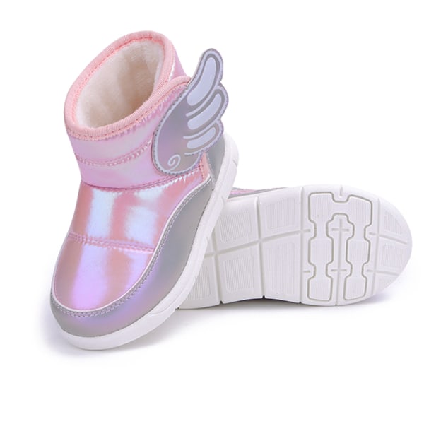 Toddler Baby Wings Snow Wings Ankelboots Pink 26