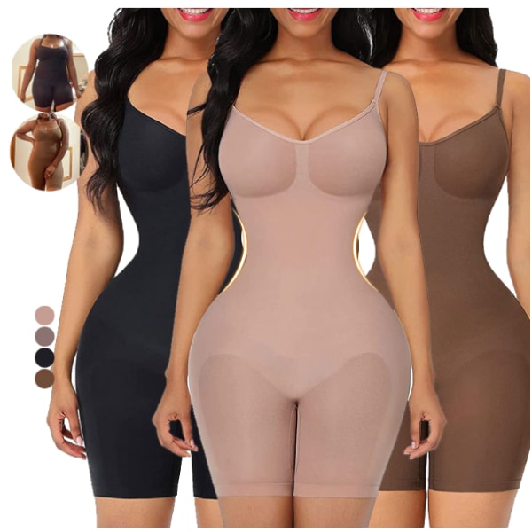 Shapewear för kvinnor Body Shaper Body Butt skin colourC1 XL