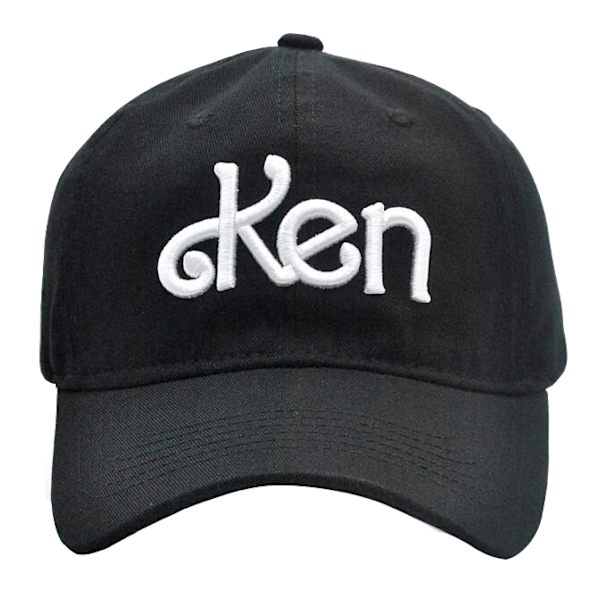 KEN Letters Tredimensionell Broderad Basebollkeps Dam Style 8