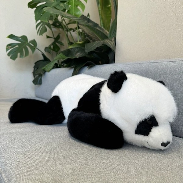 Panda Plyschdjur Mjuk Leksak Söta Mjuka Kroppsdocka 42*35*18cm