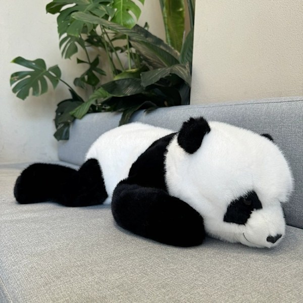 Panda Plysdyr Blød Legetøjsdukke Sød 30*26*15cm