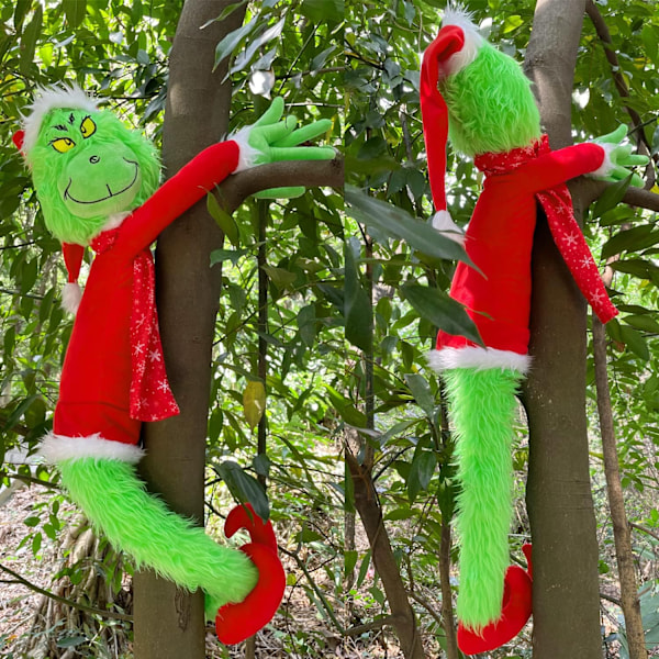 30” Grön Monster Plyschleksak Juldekorationer Plyschleksak Green
