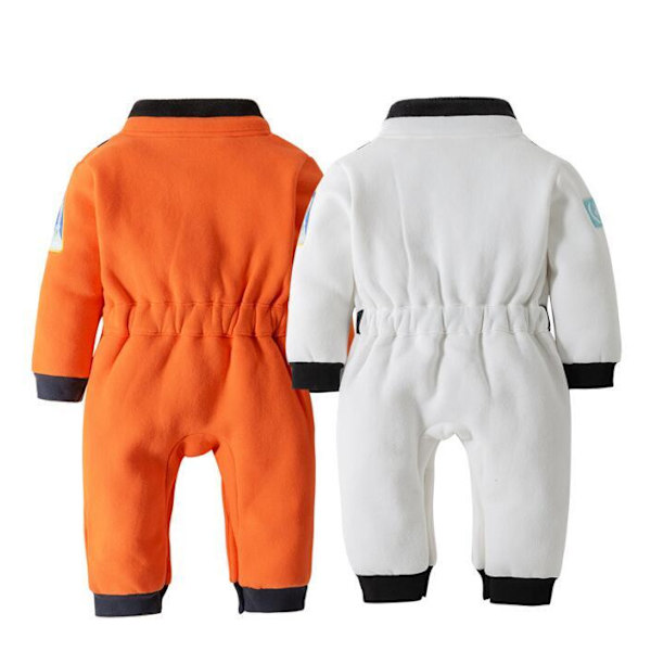 Astronautdräkt för barn, rymddräkt Onesie Orange 100