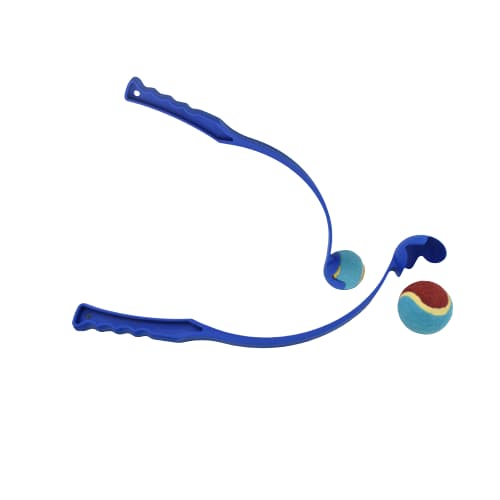 Launch A Ball Hundefotballkaster Blue