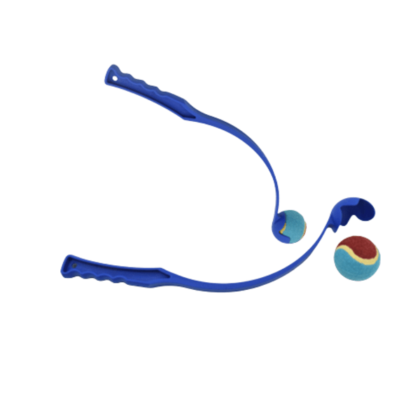 Launch A Ball Hundetennisbold-Kaster Blue