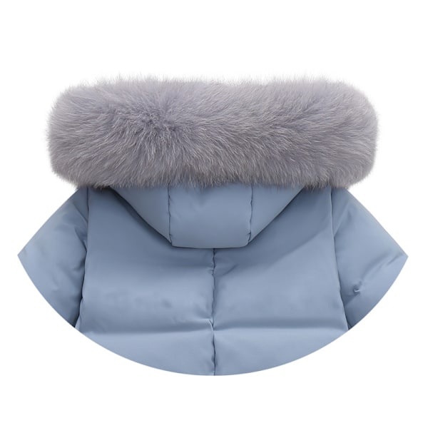 Baby Pige Winter-Overal, Sne-dragt Ned Dunjakke Tyk Jumpsuit Red 110cm