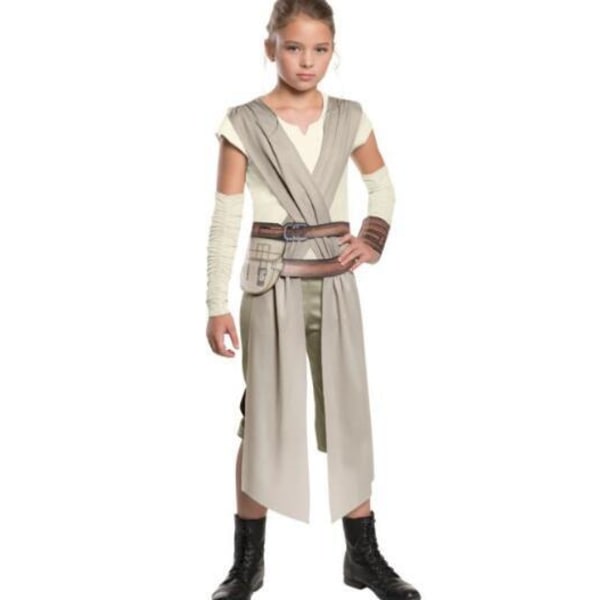 Star Wars Rey Halloweenkostym för flickor M