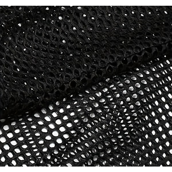 Herr Mesh Fisknät Åtsittande Ärmlös Muskeltopp black M