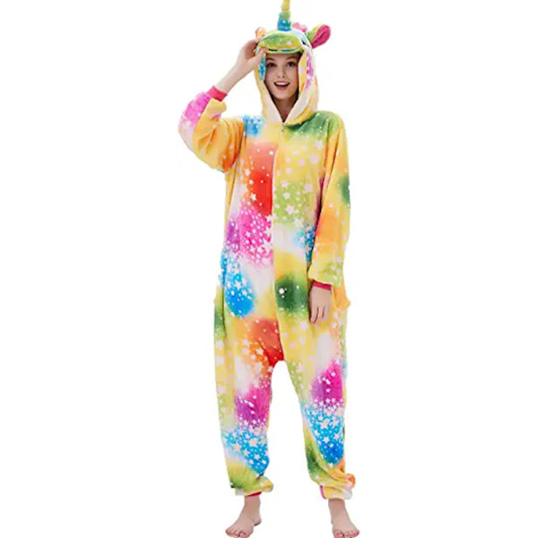 Flanell Onesie Pyjamas för barn Green 140cm