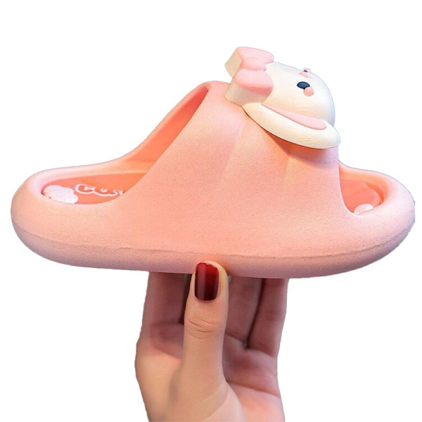 Bunny Toddler Slides Topp-Slippers for Gutter og Jenter - Barne-Slidesandaler Pink#2 34-35