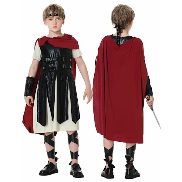 Roomalaisen Soturin Asusteet Pojille, Tytöille ja Miehille Boy-XL