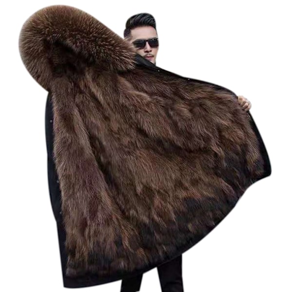 Vintersnökappa för män, varm jacka M