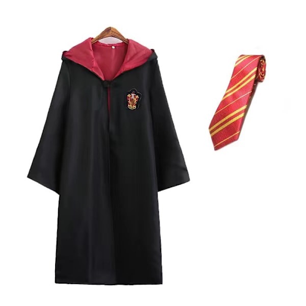 Harry Potter Børne Klassisk Slytherin Kappe Kostume Red-Adult L