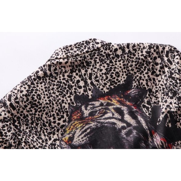Leopard Tiger Print kostymjacka för män 54