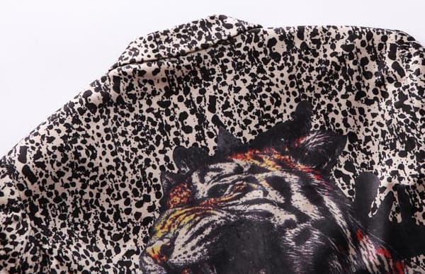Leopard Tiger Print kostymjacka för män 60