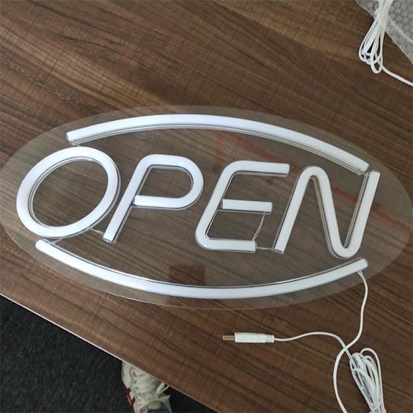 LED Åbent Skilt, Lysende Åbent Skilt til Forretningsvindue