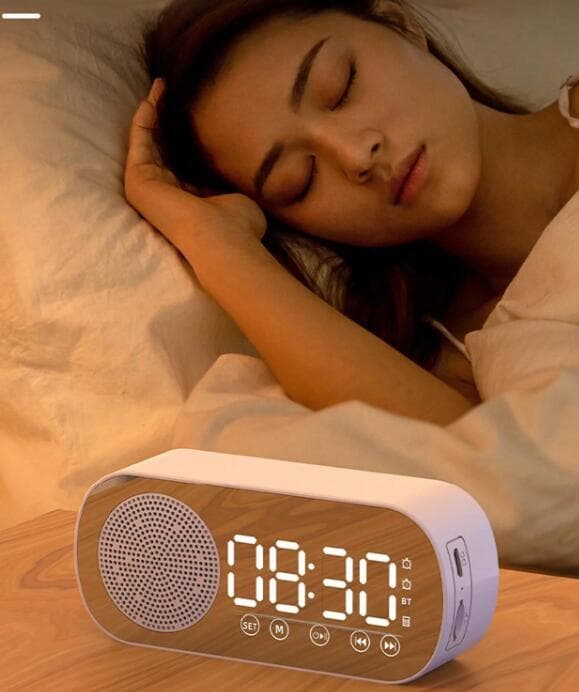 Trådløs Bluetooth-høyttaler, Multifunksjonell Høy Lydklokke pink