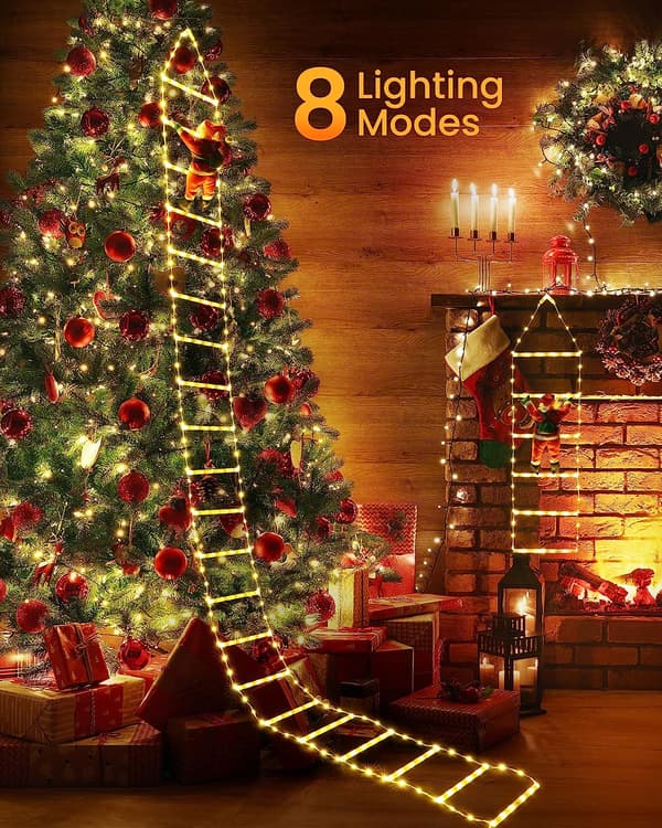 LED-julkulor 3 meter Julkulor Stege Ljus Warm White