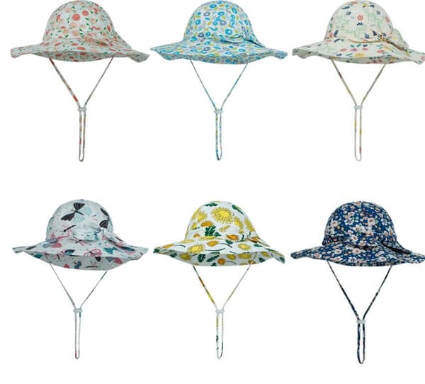 Baby sommar solskydd barn flickor hatt Cherry 48