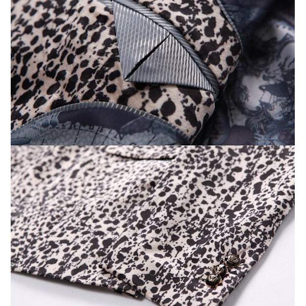 Leopard Tiger Print kostymjacka för män 60