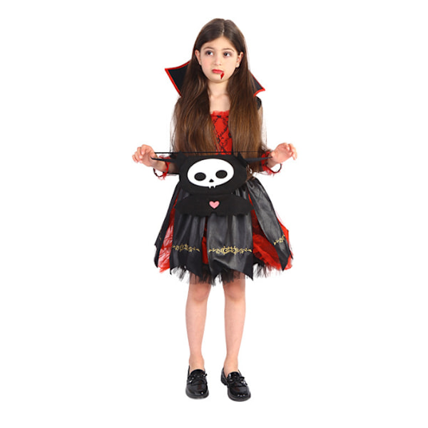 Halloween- set för flickor black 130