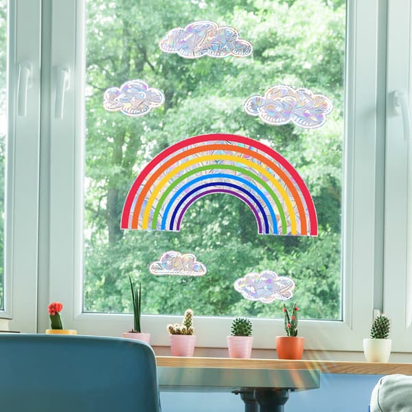 Regnbue Vægstikker Sol Sky Stjerne Vægstikker Rainbow