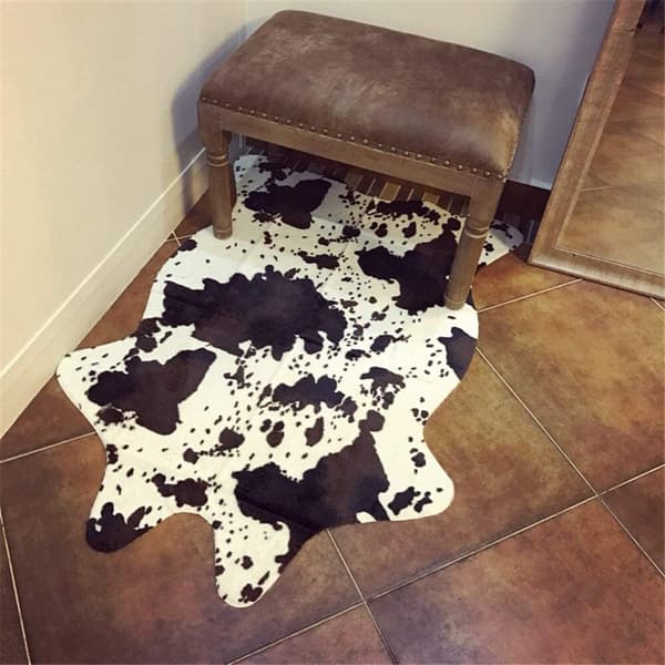 Irregular Cute Cow Print Matta Nice Zebra 75*110cm