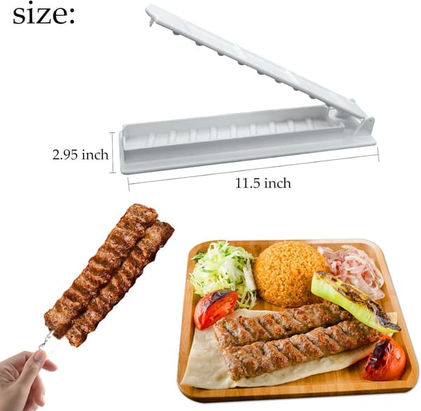 Kebab Maker Press, Manuell Kebab Press Kabob Form For Kofta Kebab