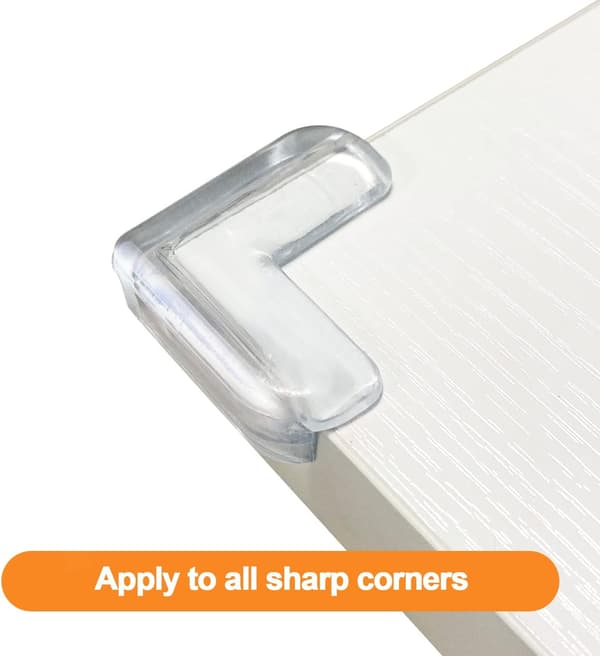 10-pack Bordhörnskydd, Hörn skydd L Shape