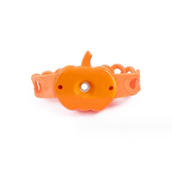 Halloween-aiheinen LED-valo-ranneke lapsille 11*4CM