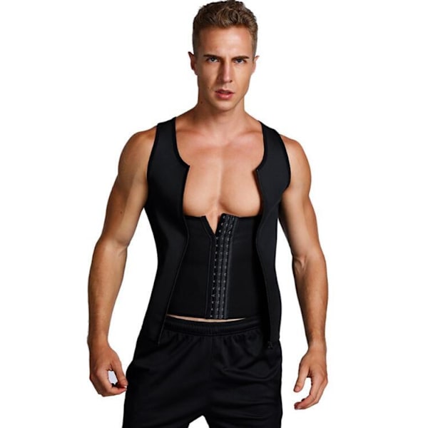 Bastuväst för män Fitness Waist trainer 2xl