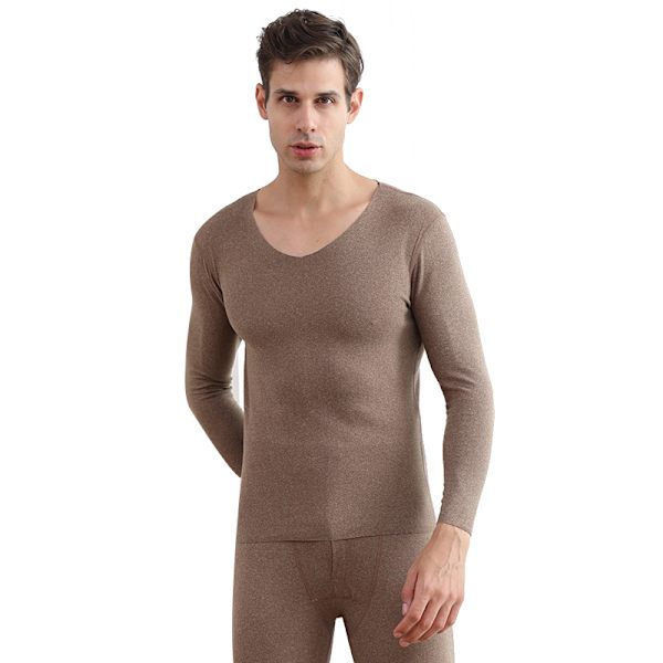 Thermal set för män Long Johns coffee 3XL