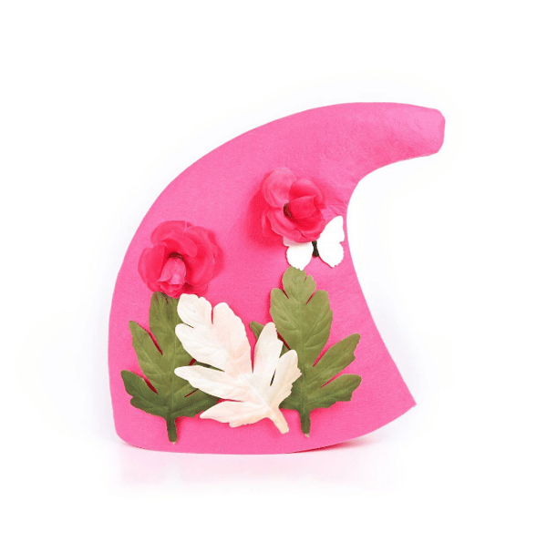 Vuxenhatt Häxhattdräkt pink