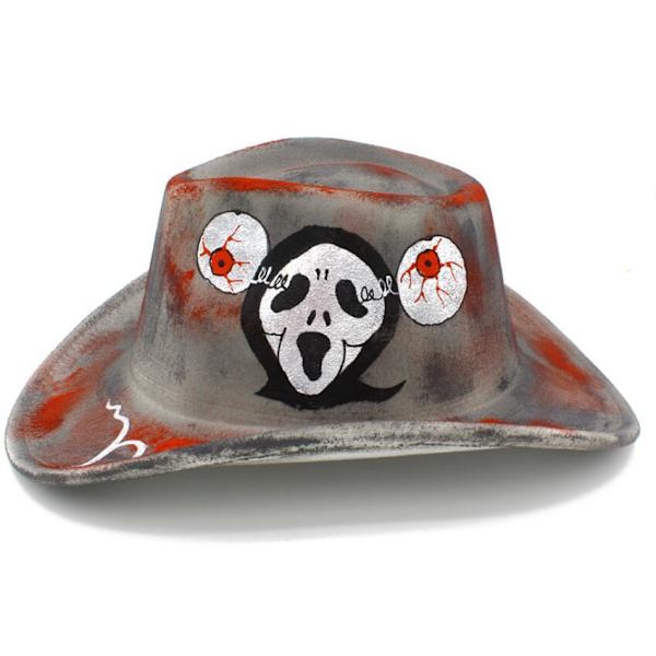 Halloween Cowboy Hat Unisex Feriehat Style3