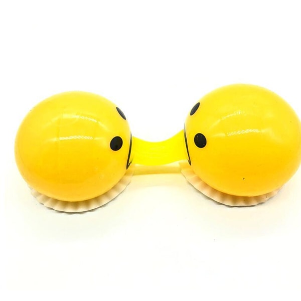 3 ST Gula sugande äggulor avlastande leksaker Yellow