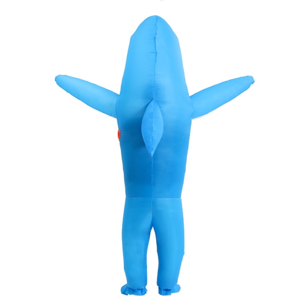 Uppblåsbar kostym Blow Up Suit Cosplay Halloween kid-blue