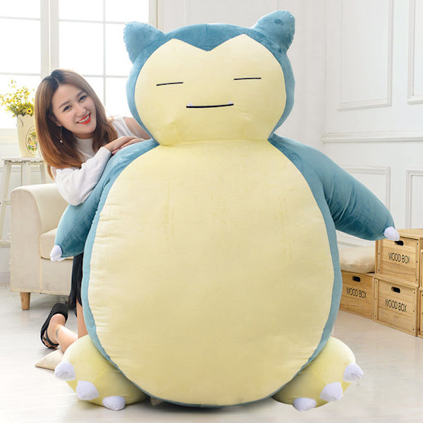 Kabigon Plyslegetøj, Gigant Legetøjspude Plysfyldt Dyr 80cm
