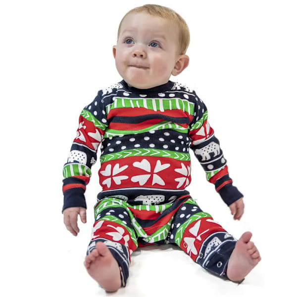 Matchande Julpyjamas för Baby & Barn, Tonåringar och Vuxna Dad XL