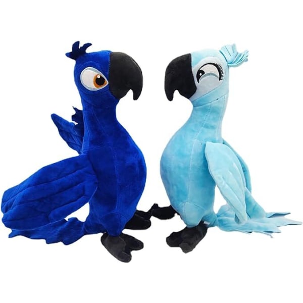 35CM Ny Rio 2 Film Tegnefilm Plys Legetøj, Fugl Dukker Julegaver dark blue
