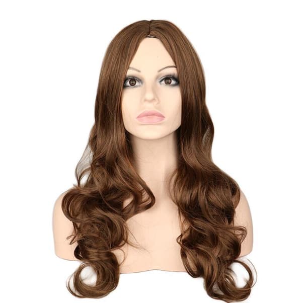 Barbie Peruk Cos Ljusblond Medium Peruk Brown