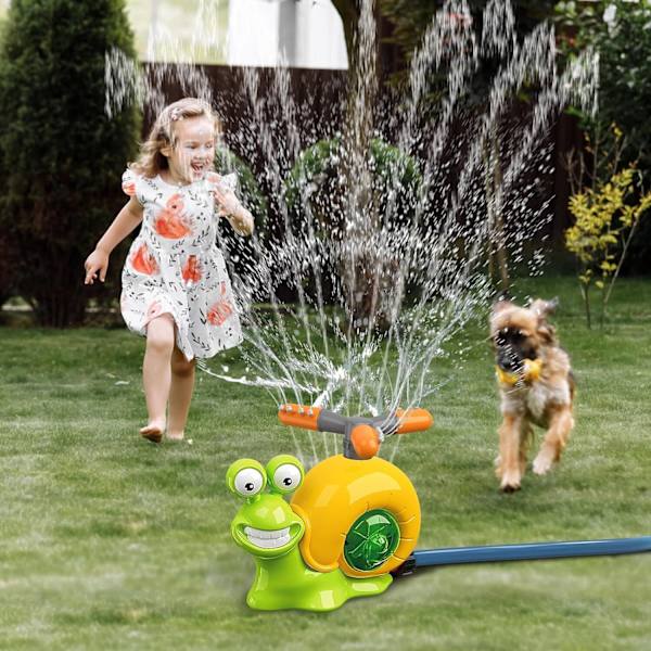 Barnens Sprinkler, Baseboll Vattenleksaker 1 Set Söt Snigel Rolig Vattensprinkler för Barn