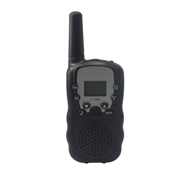 3 km lång räckvidd Walky Talky för barn Black