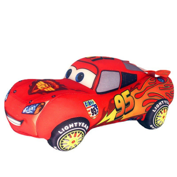 Pixar Cars Barnleker Lightning McQueen Plussj Leke Søt Tegneserie Biler 17cm