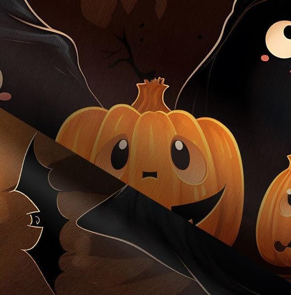 Halloween Dörrmatta Ingångspumpa Halksäker Matta Style3 60*90CM