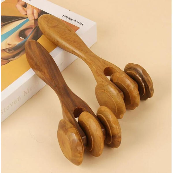 Rullemassager med tre hjul - Håndhjul 22CM