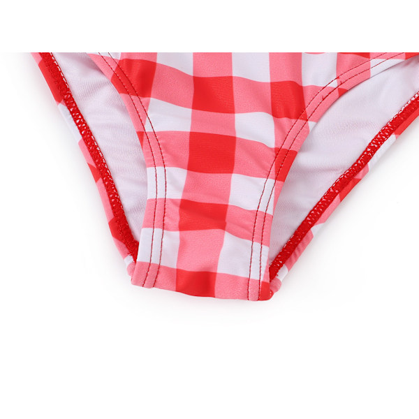 Toddler Girls Cropped 2-delad Sleeveless Tankini Baddräkt med UPF50+ Solskydd 164