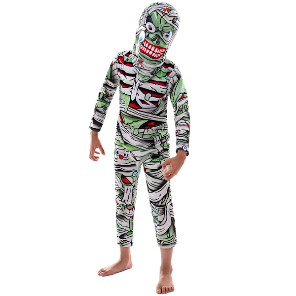 Mummio-asu lapsille, pojat, Egyptin cosplay-puku XL
