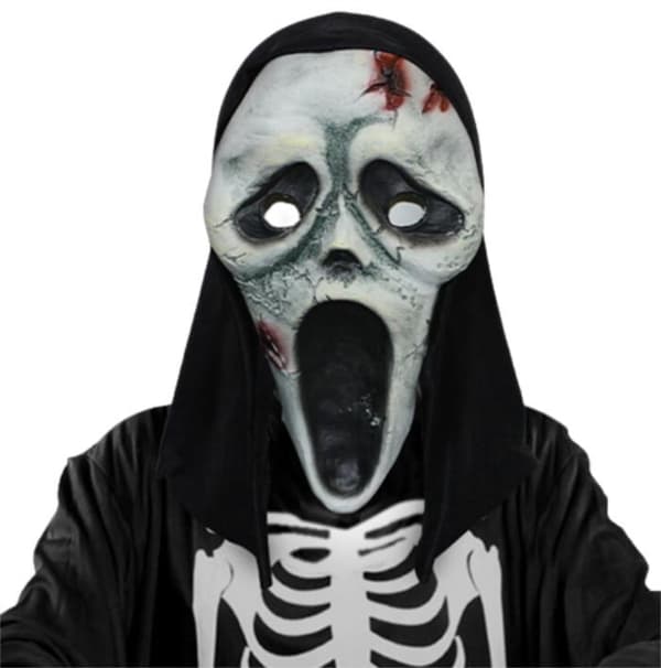 Halloween Horror Maske Hodeplagg For Voksne Style6