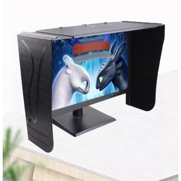 27 tommer LCD LED Videomonitor Hætte Solskærm Solhætte