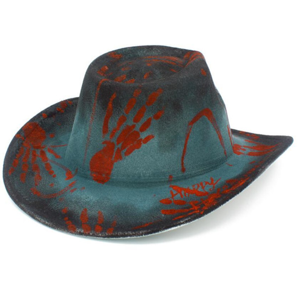 Halloween Cowboy Hat Unisex Feriehat Style2